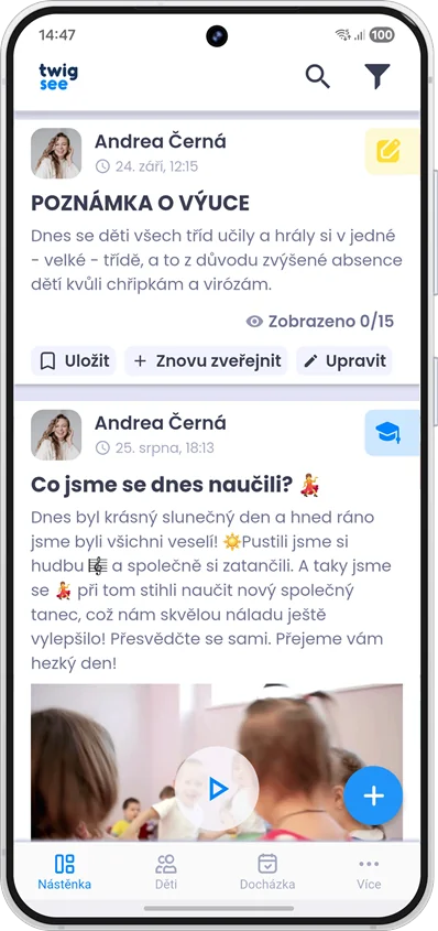 >Pro rodiče