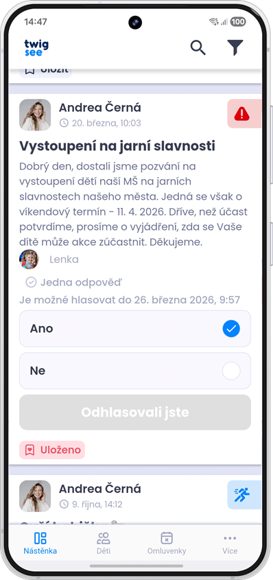 >Pro rodiče
