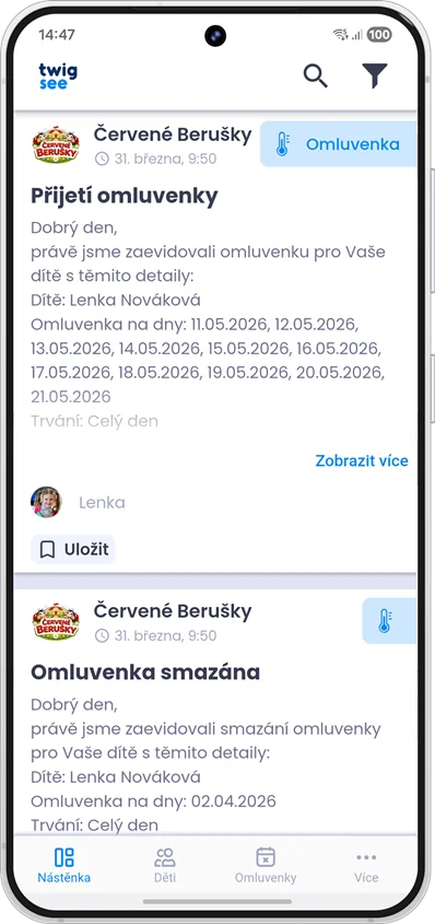 >Pro rodiče