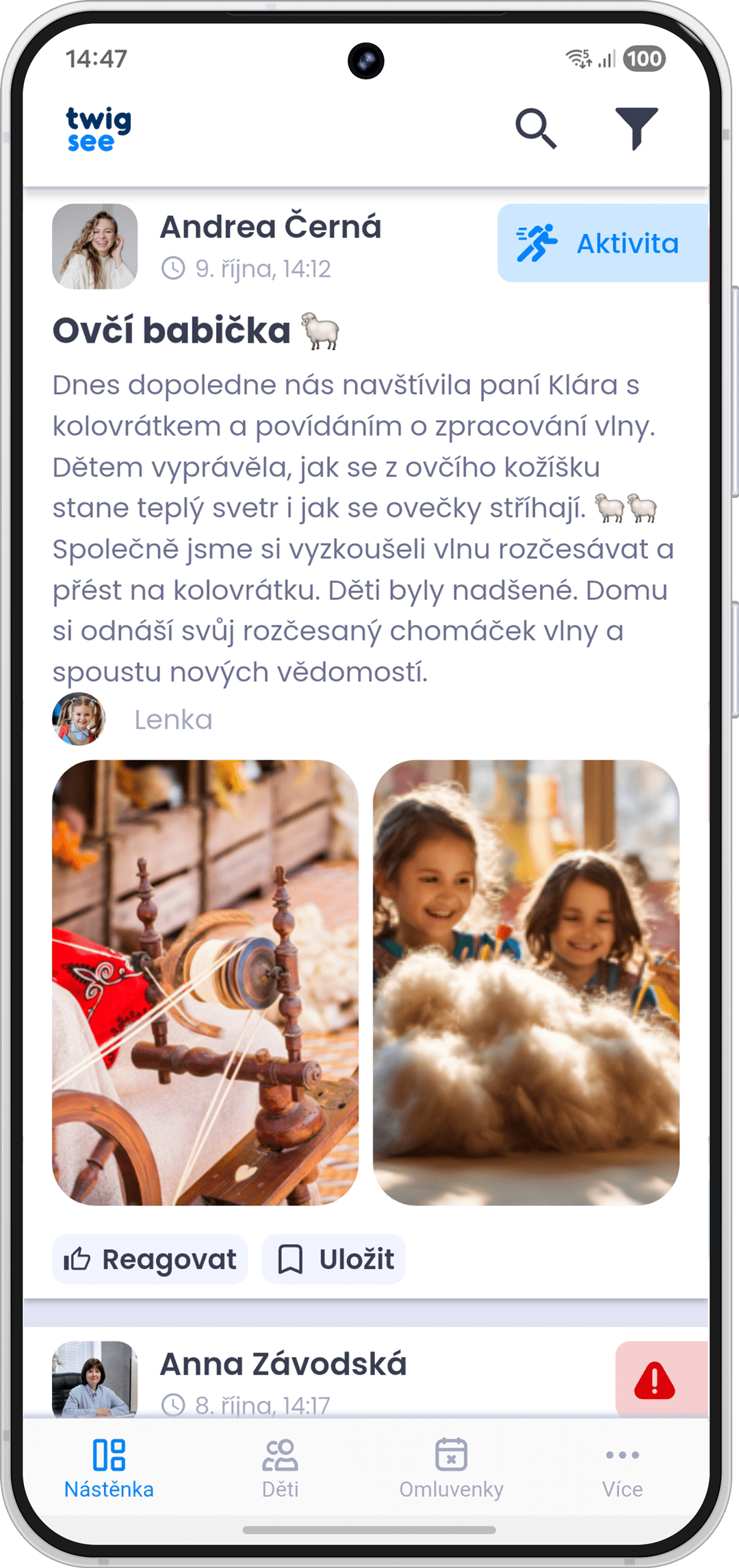 >Pre rodičov